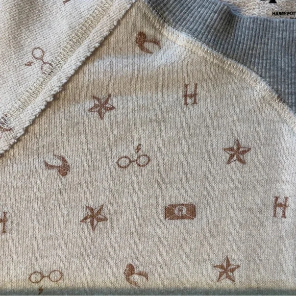 Warner Bros. Harry Potter Gray Kids Pajamas set size M FREE SHIPPING - Picture 7 of 10